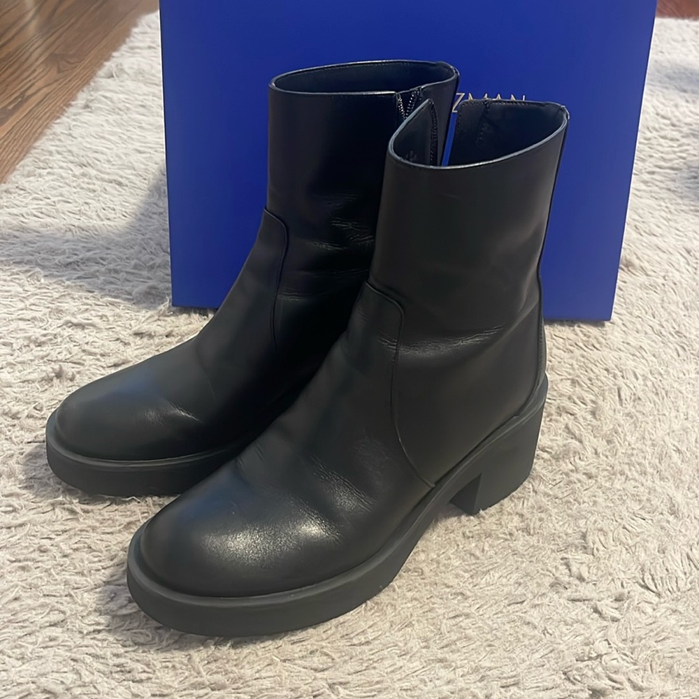 Stuart Weitzman Black Boots sz 8.5